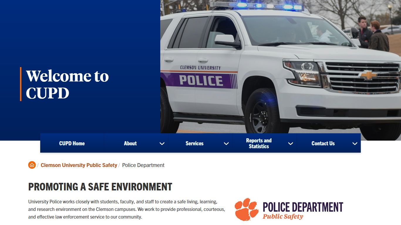 Police Department - Clemson University